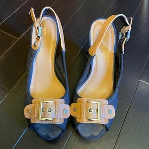 Gianni Bini buckle wedges
